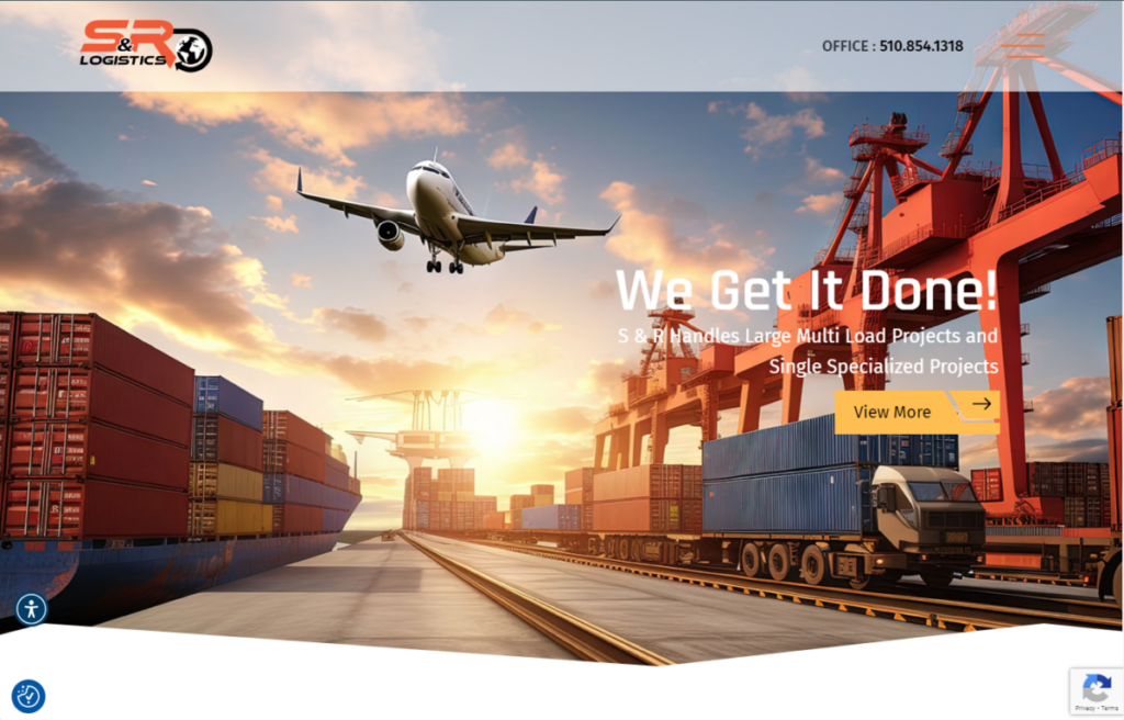 S R Logistics Homepage Hero 