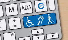 Web Accessibility is a growing movement. picture of a keyboard.