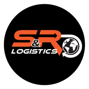 air, sea, and land logistics transportation logo for S & R Logistics