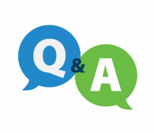 360 Web Designs, a full-service web development agency, question and answer - Q & A graphic